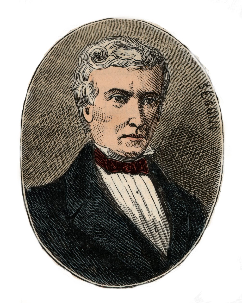 Marc Seguin (1786-1875) arkitekt og ingeniør - Indgravering i "Sciences à la range de tous - populær fysik og kemi" af Alexis Clerc - Slutningen af ​​det 19. århundrede - Privat samling af French School