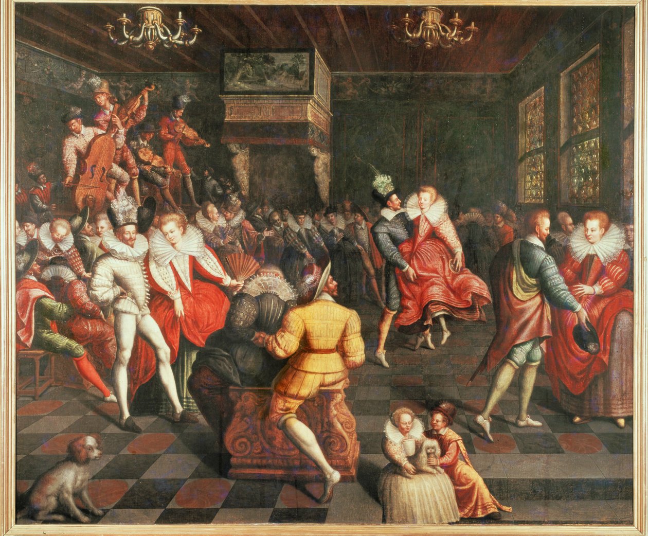 Marguerite de Valois ... (maleri på lærred) af French School