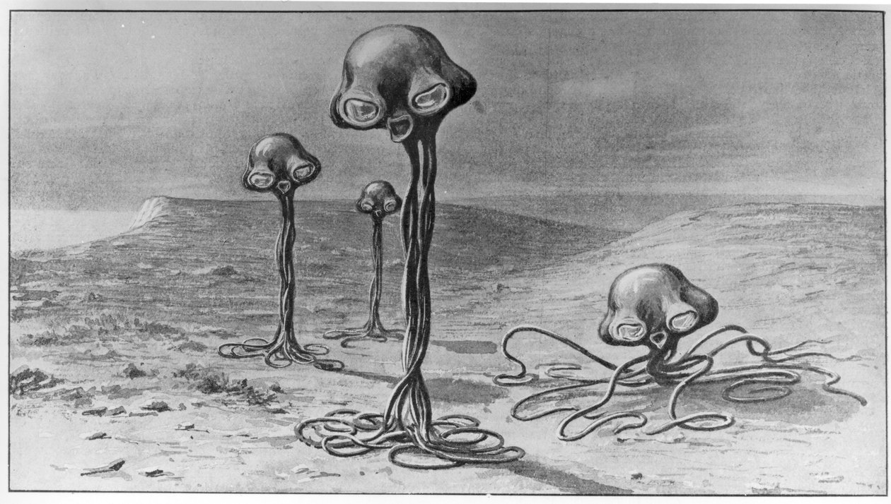 Martians, illustration fra 