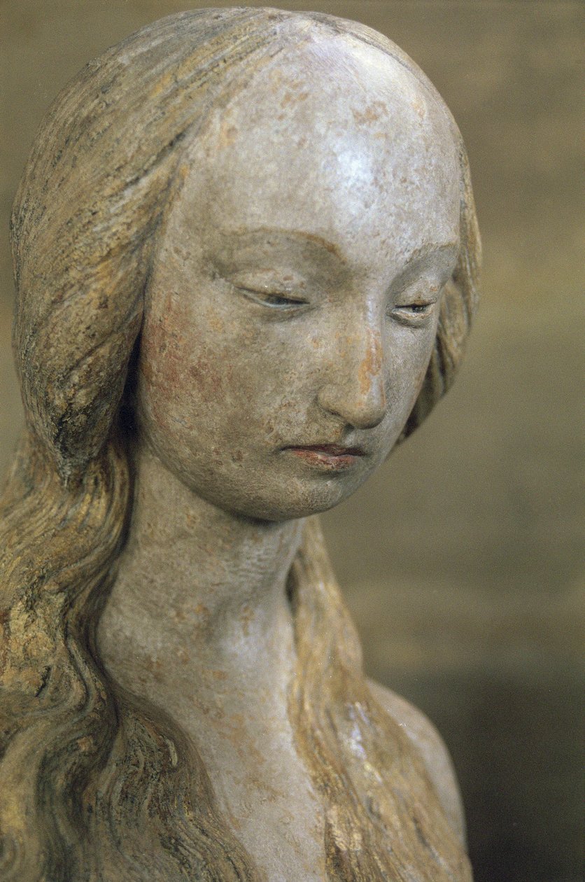 Maria Magdalena, slutningen af det 15. århundrede (polykrom sten) (se også 248111, 248112 og 252686) af French School