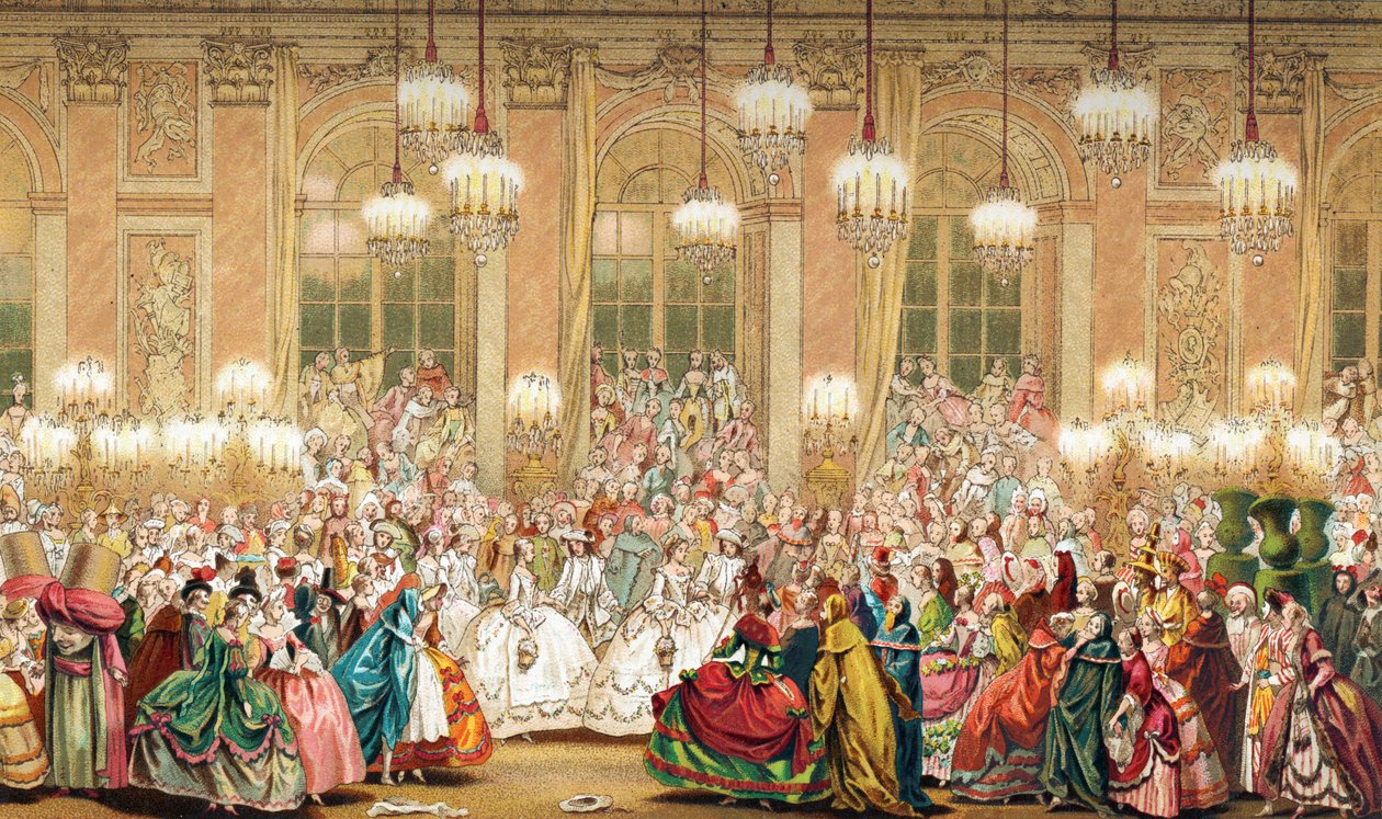 Maskebal ved Ludvig XV