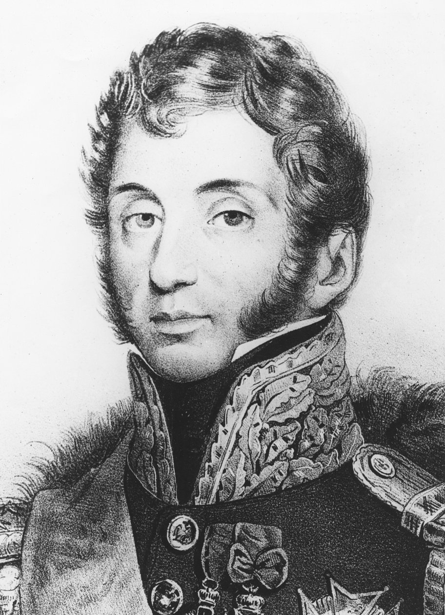 Maximilien Lamarque (litho) af French School