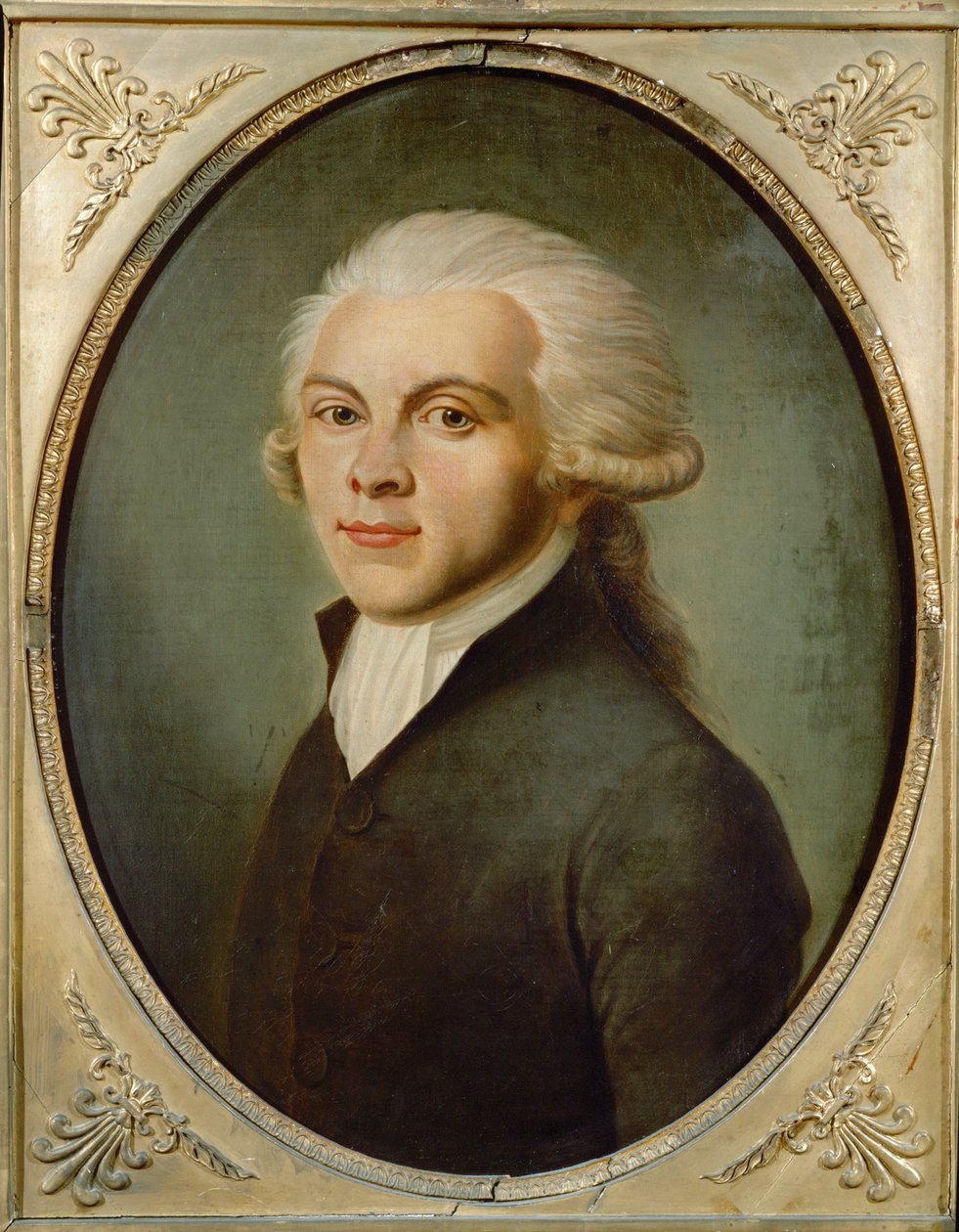 Maximilien Robespierre, malet ca. 1793 af French School
