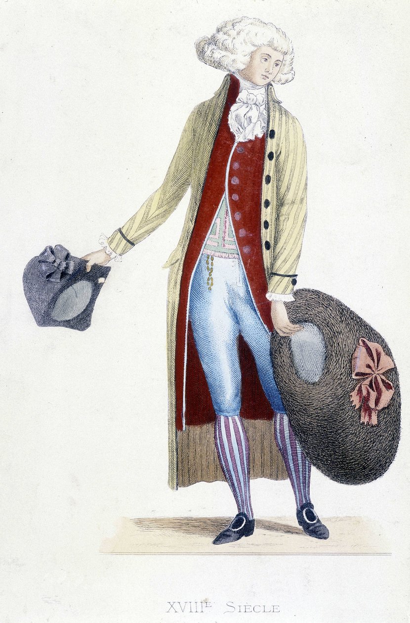 Herredragt i Frankrig i 1782. af French School