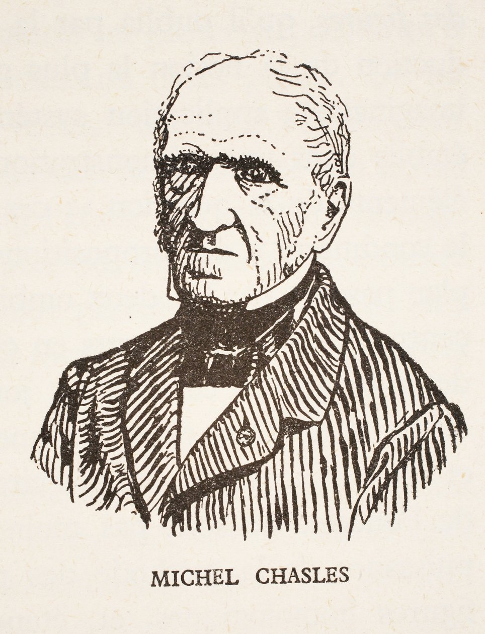 Michel Chasles af French School