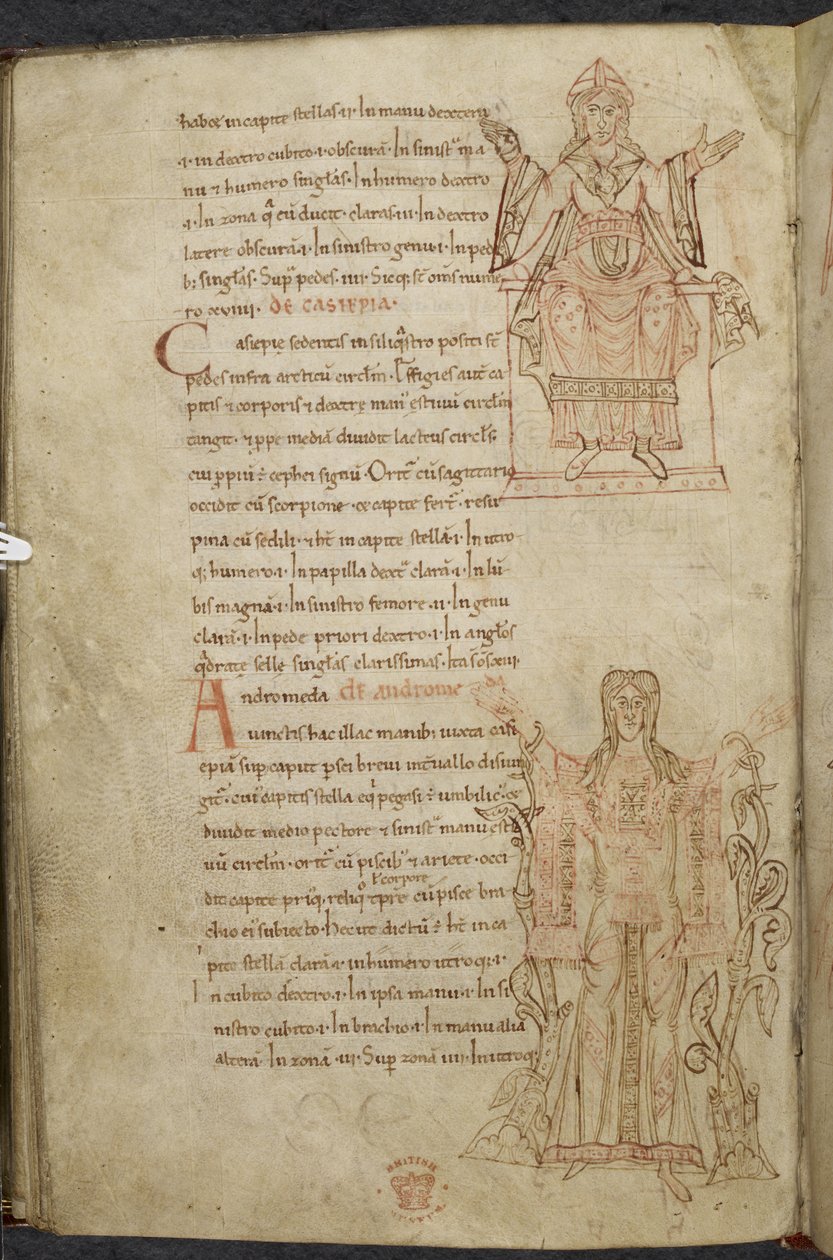 Diverse værker om computus og astronomi, Royal MS 13 A XI af French School