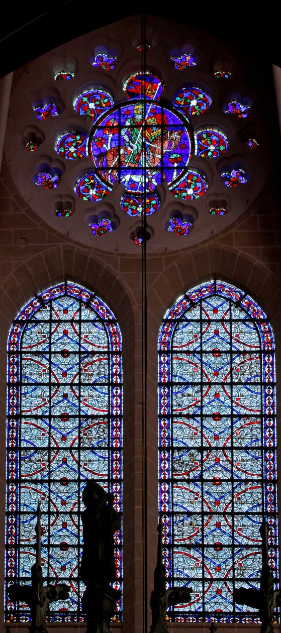 Moderne grisaille og en Castille-ridder i rosen (w111) af French School