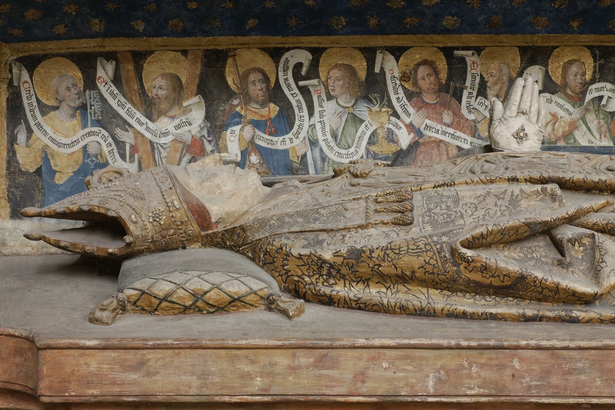 Monument over Adrien de Henencourt, detalje af French School