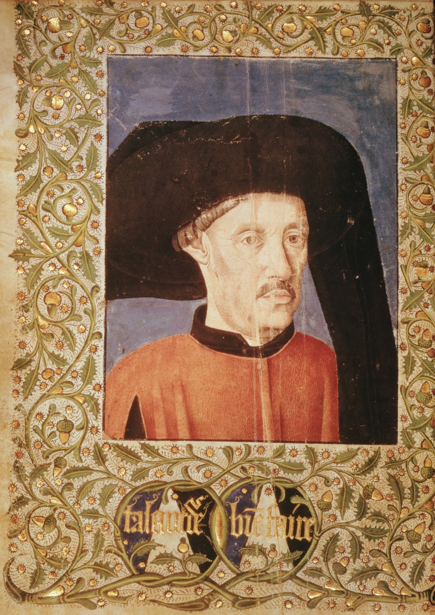 Fru 2578 Henrik Søfareren (1394-1460) fra Chivalrous Chronicles of Spain and Portugal af French School