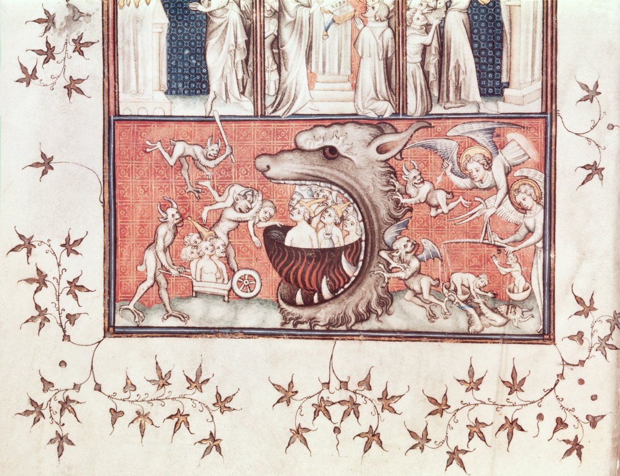 Ms Fr 22912 Fol.2v Detail of Hell, fra 