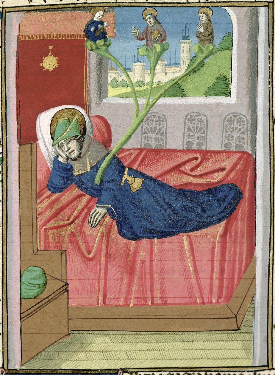 Ms H 7 fol.145r Isajs træ, fra Jean XXII