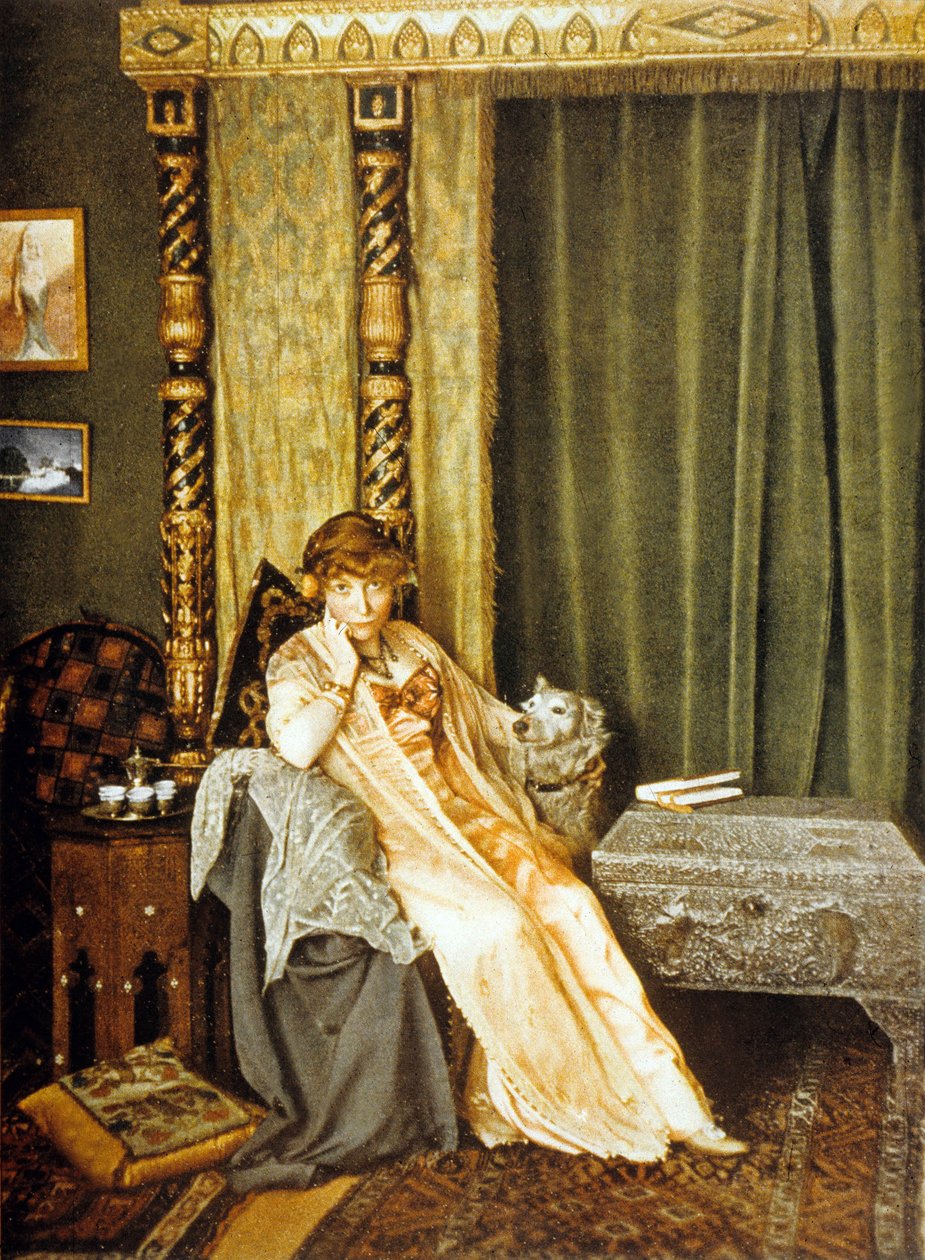 Myriam Harry, ca. 1910 (tryk) af French School
