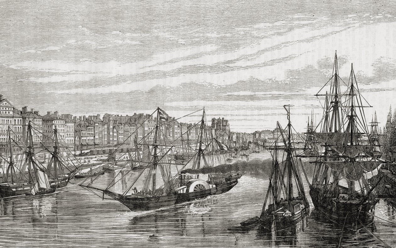 Nantes, Frankrig, i det 18. århundrede, fra 