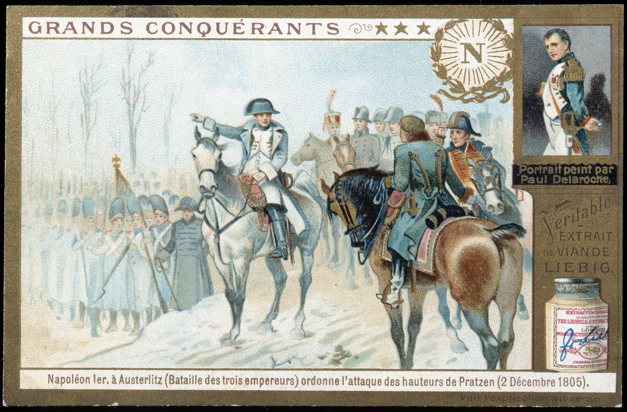 Napoleon i Austerlitz beordrer angreb på Pratzen-højderne (2. december) af French School