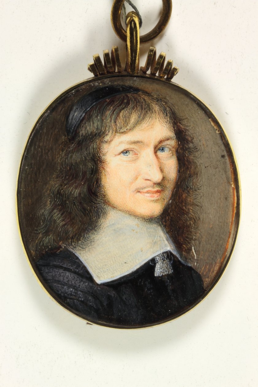 Nicolas Fouquet, Viscount of Melun og Vaux, Marquis of Belle-Isle (emalje) af French School