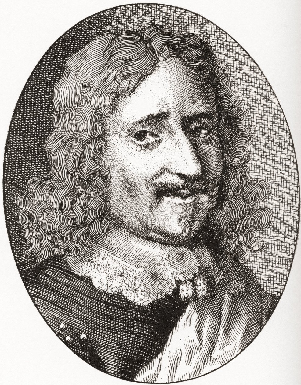 Nicolas V de Neufville de Villeroy, 1. hertug af Villeroy, 1598 1685. Fransk adelsmand og marskal af Frankrig. Fra Les Heures Libres udgivet 1908. af French School