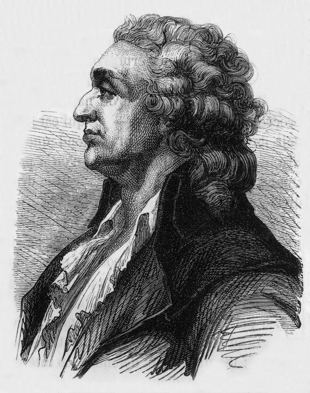 Nicolas Marquis af Condorcet af French School