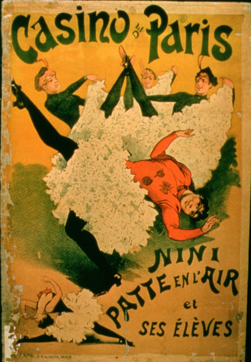 Nini Patte En LAir og hendes studerende på Casino de Paris af French School