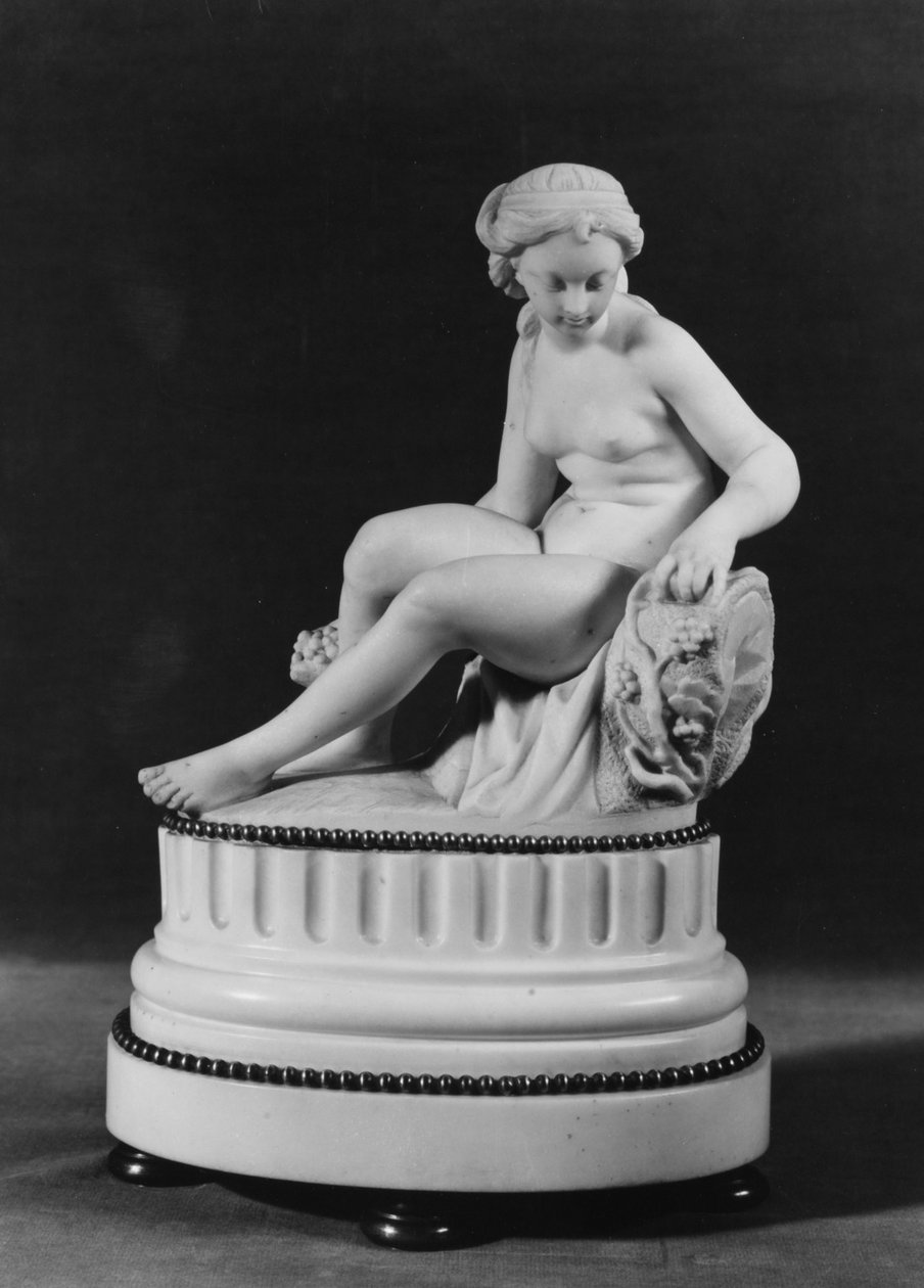 Nymfe (forår), ca. 1770-80 (marmor) af French School