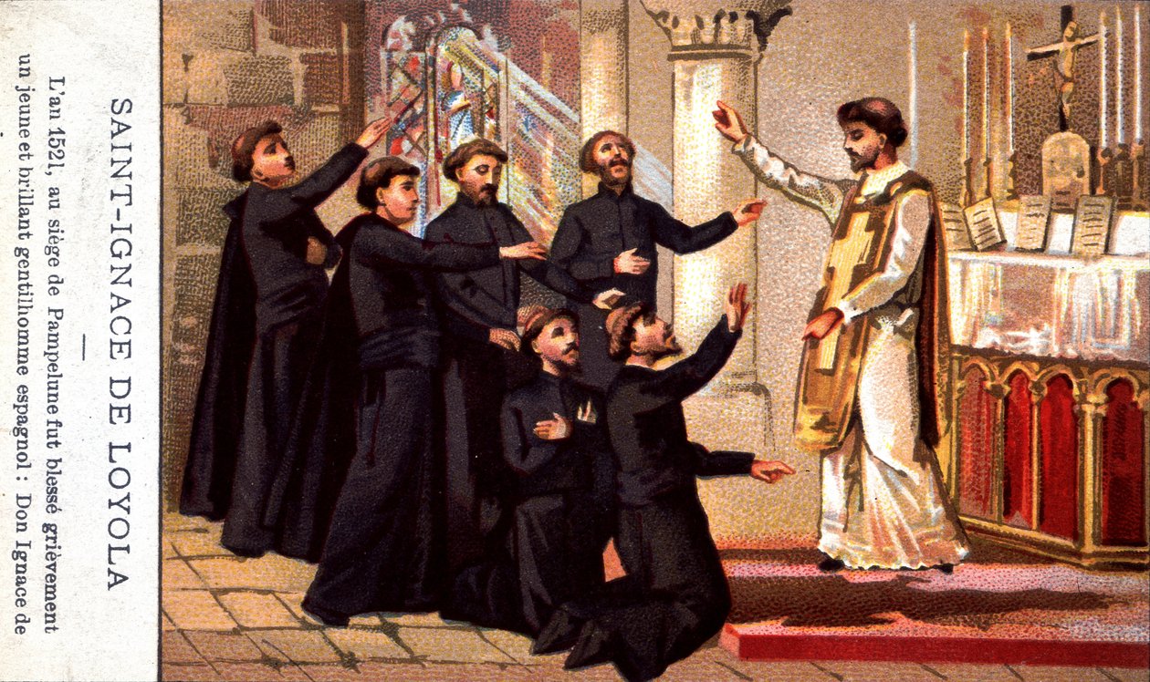 Jesu samfunds oprindelse godkendt af pave Paul III den 27. december af French School