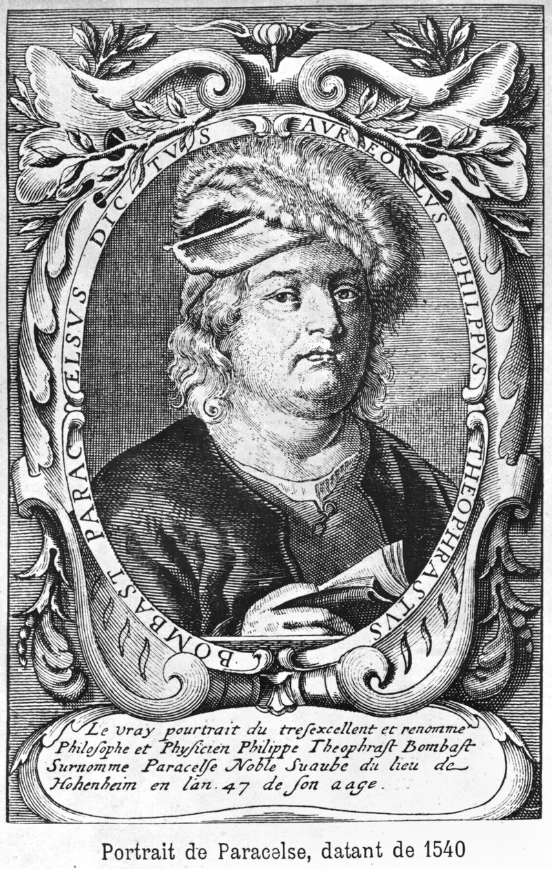 Paracelse (1493-1541) 1540 af French School