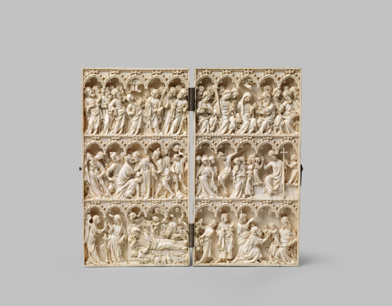Passionsdiptykon, 1300-tallet af French School