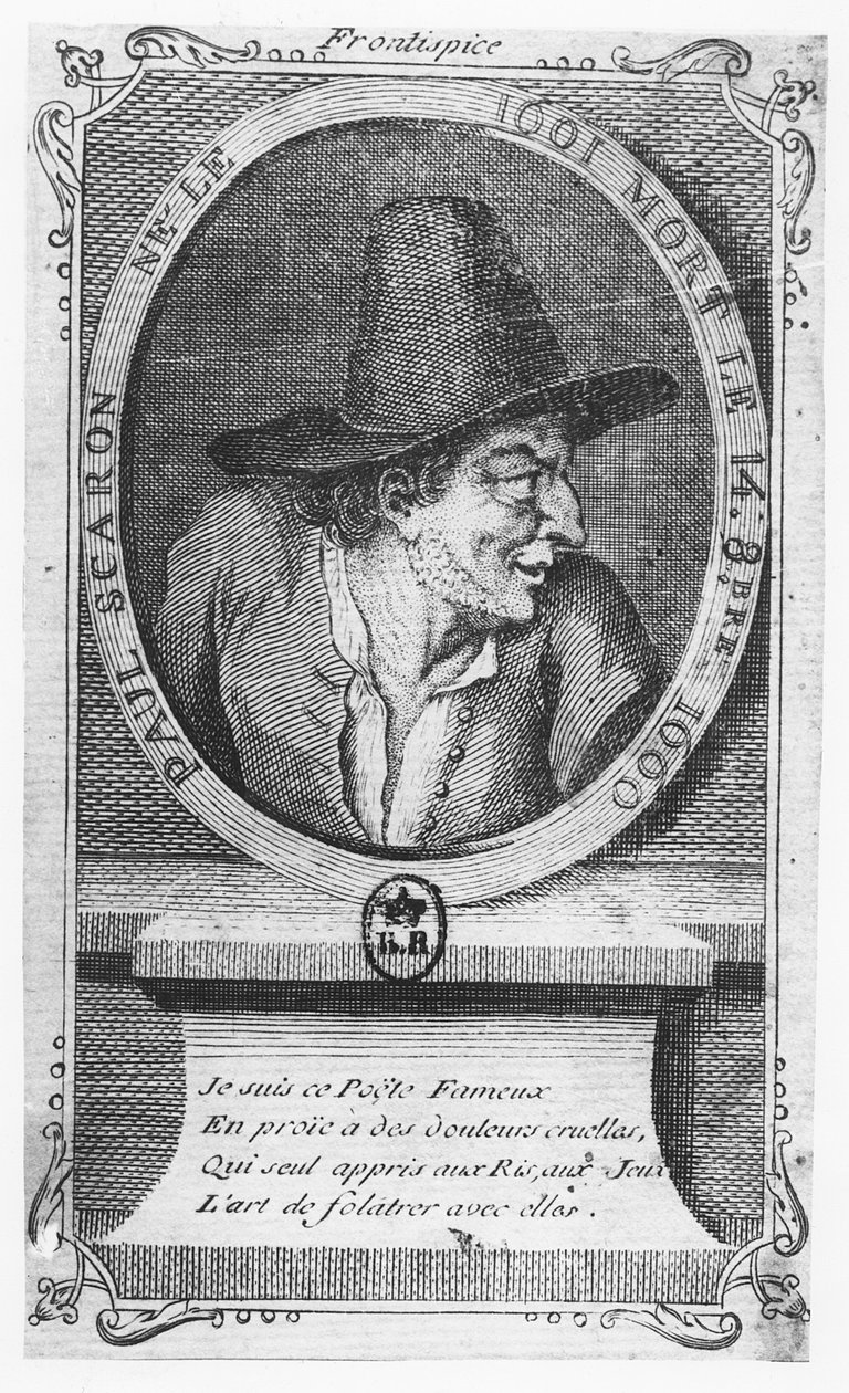 Paul Scarron (gravering) af French School