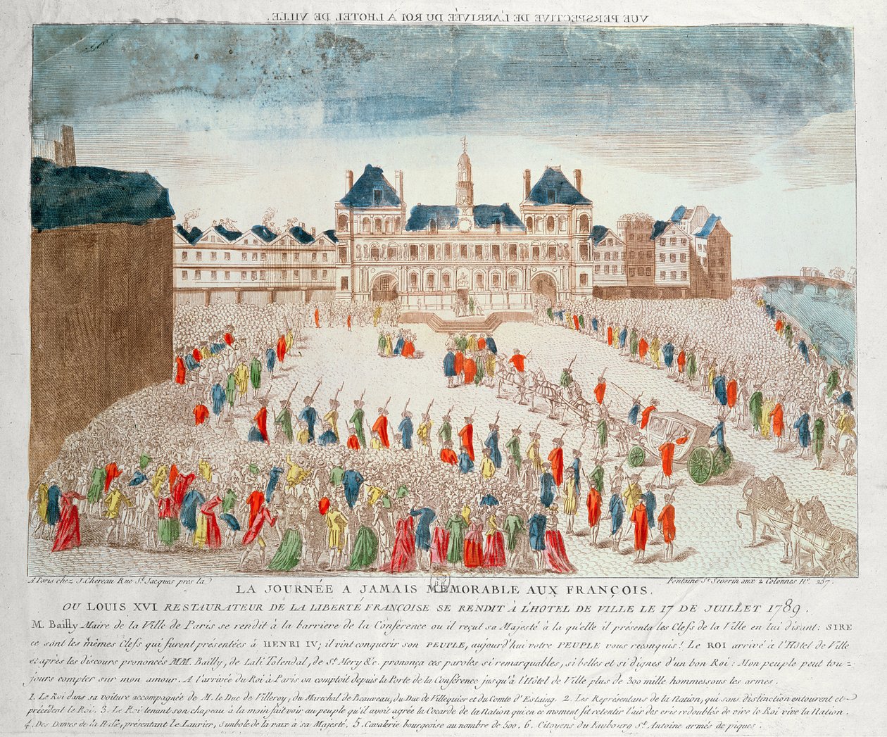 Perspektiv af Louis XVI