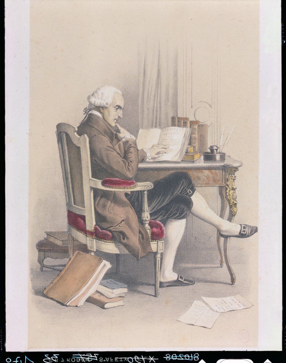 Pierre-Simon (1747-1825) Marquis de Laplace, ca. 1840 af French School
