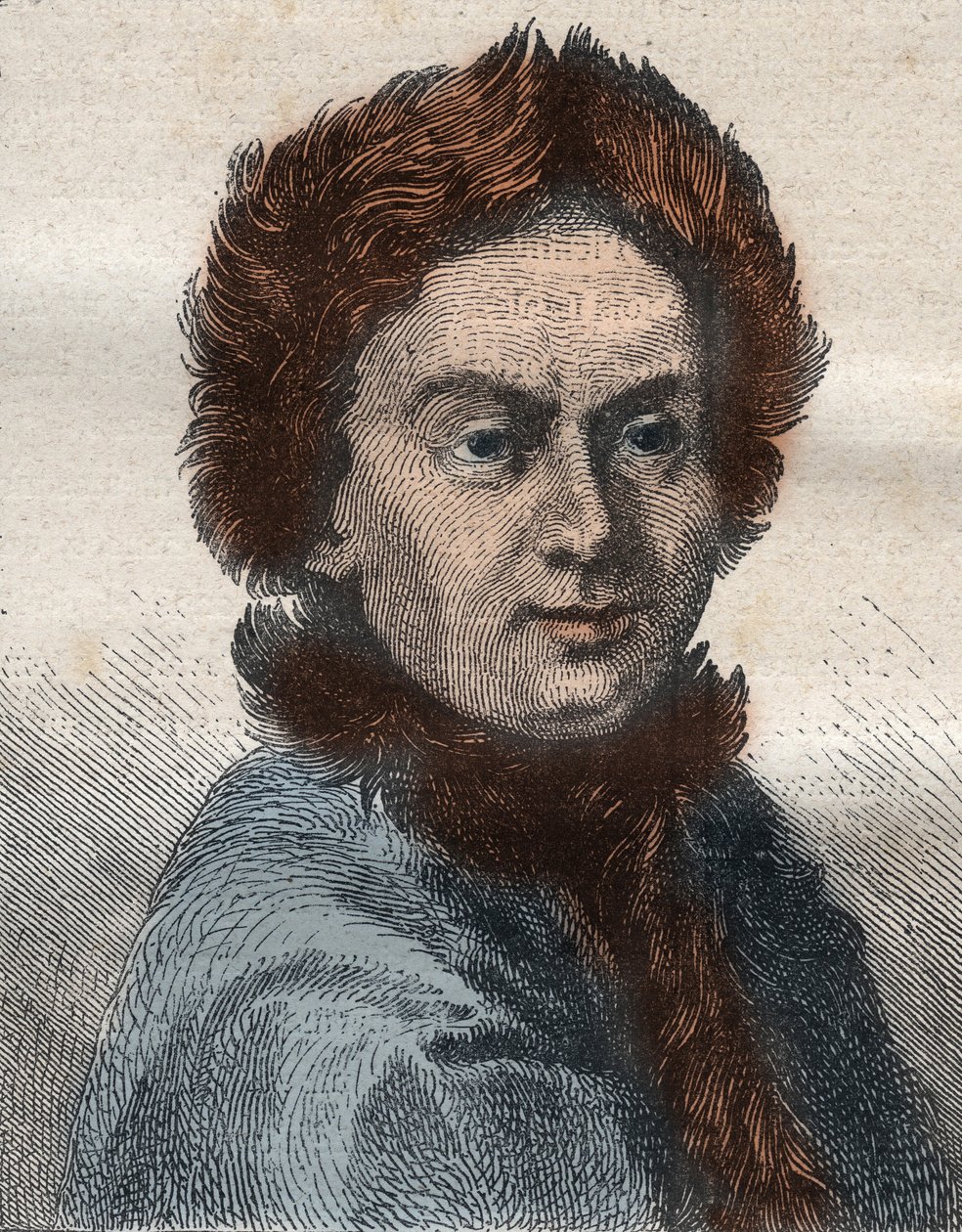Pierre Louis Moreau de Maupertuis, astronom (1698 - 1759) - illustration taget fra "The Grands Mariners of the 18th century"" af French School