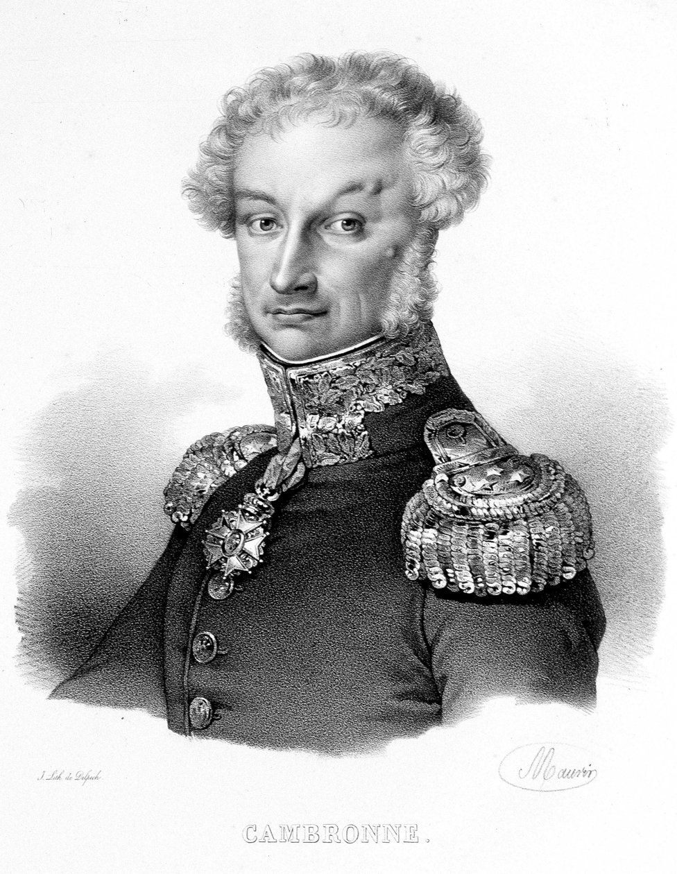 Pierre, Viscount Cambronne, fransk general (1770-1842). af French School