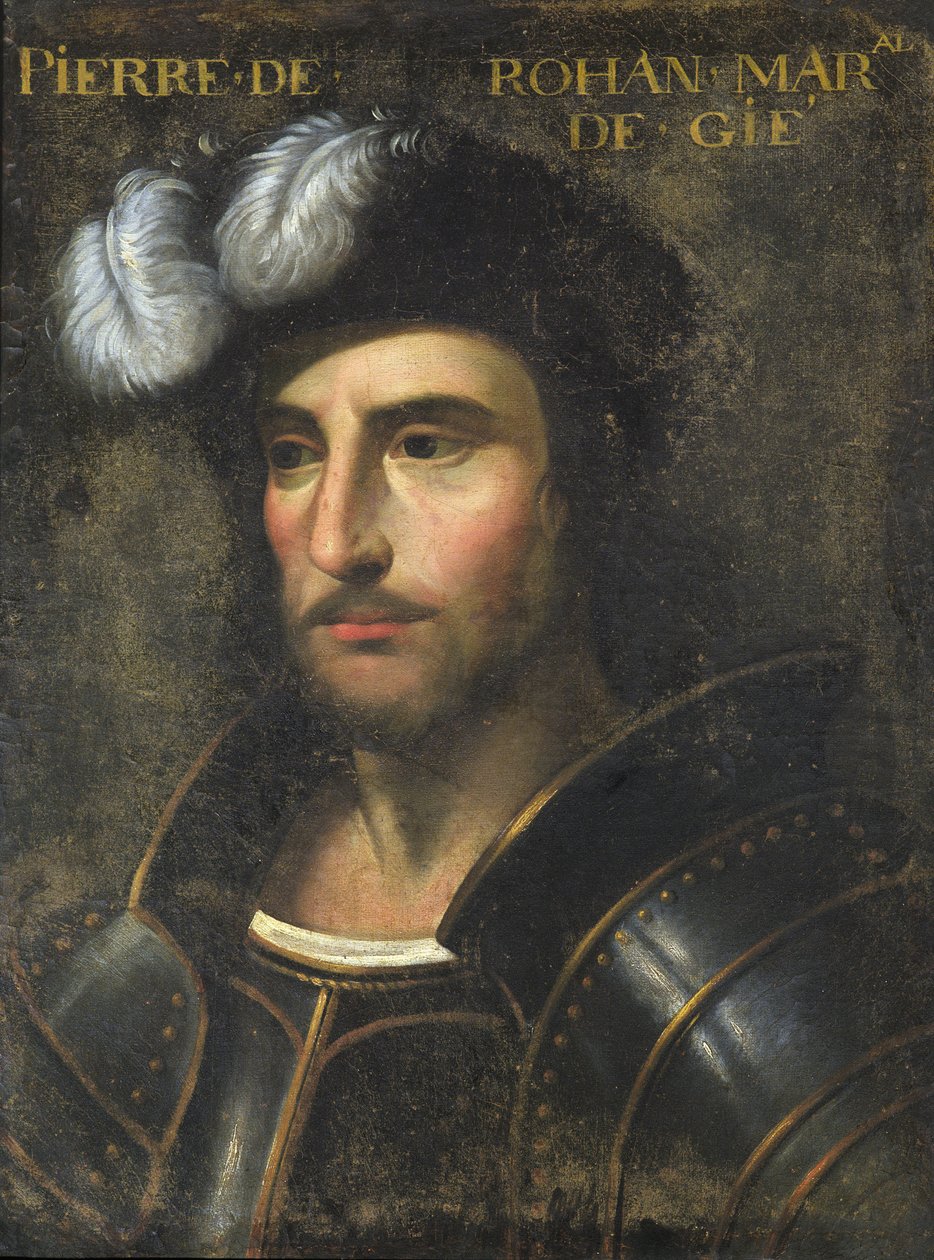 Pierre de Rohan (1451-1513) Herre af Gie af French School