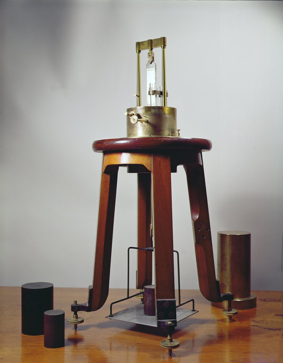 Piezoelektrisk kvartsapparat, designet af Pierre (1859-1906) og Jacques Curie, 1897 af French School