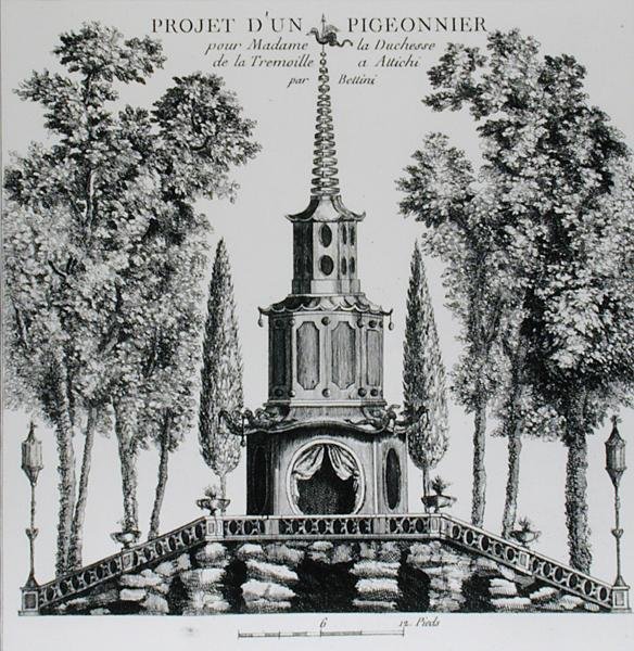 Plan for et duehus, fra 