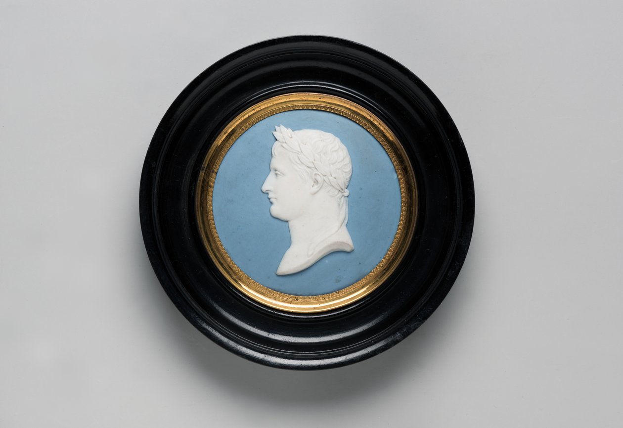 Plaque, ca. 1790 (hårdt pastaporcelæn) af French School