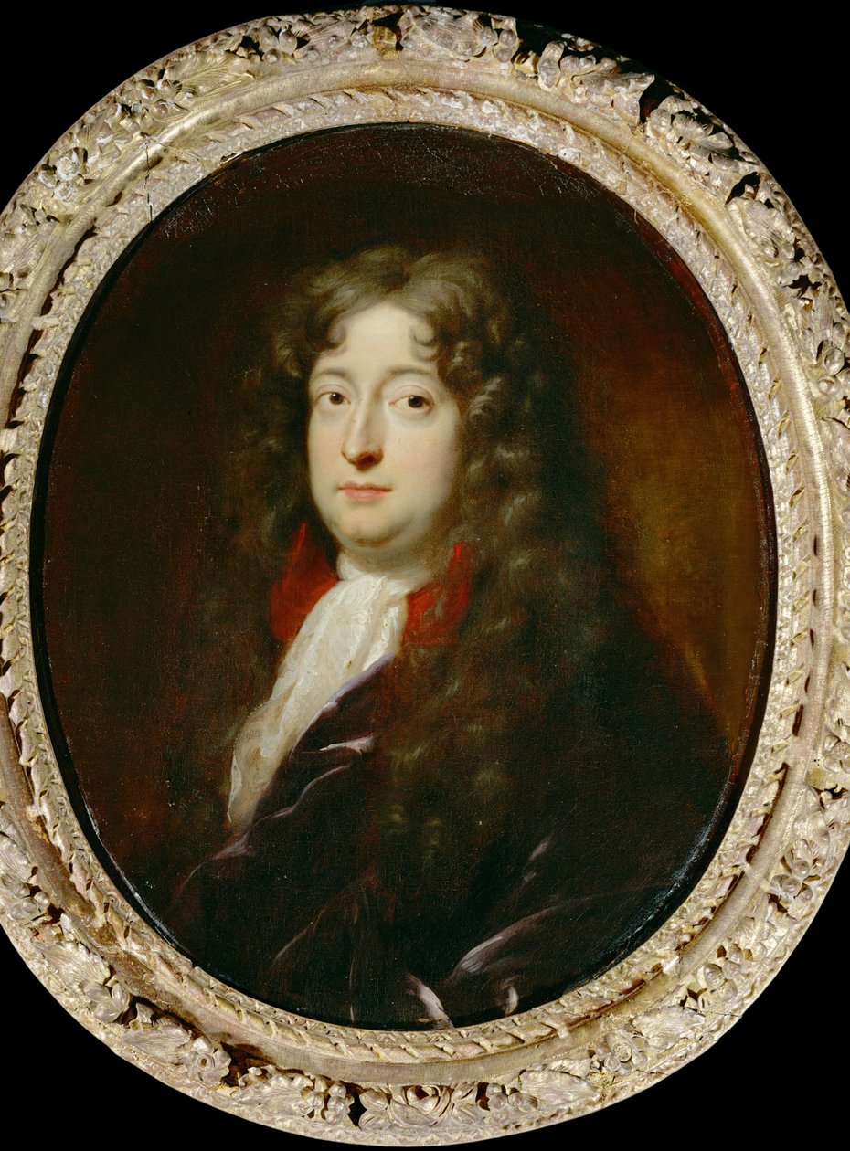 Digteren Jean Racine ... (maleri på lærred) af French School