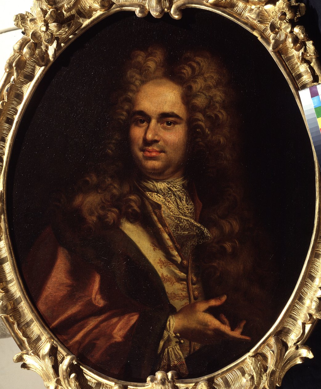 ""Portræt af Robert Walpole, greve af Orford (1676-1745)"" Maleri af den franske skole, Pushkin-museet i det tidlige 18. århundrede, Moskva af French School