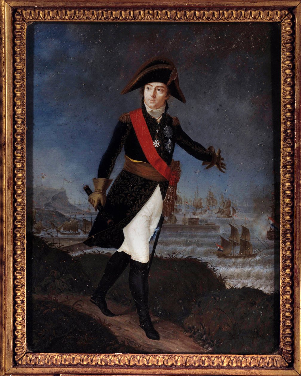 Portræt i fuld længde af marskal Louis Alexandre Berthier (1753-1815) Anonymt maleri af French School