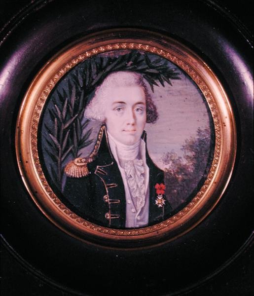 Miniatureportræt af Jean-Baptiste d