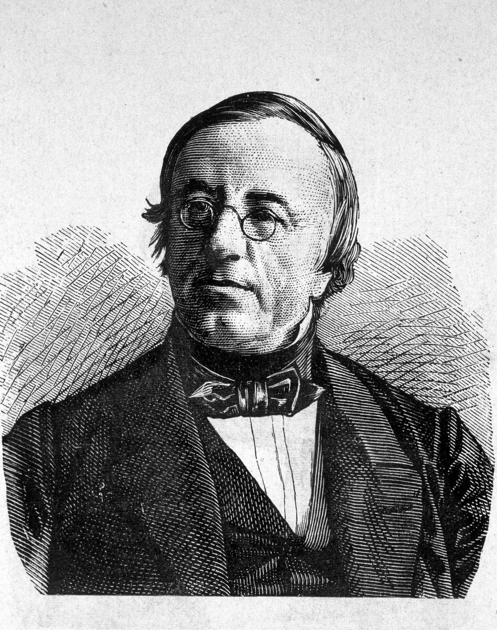 Portræt af A. de la Rive (1801 - 1873), schweizisk fysiker - i "" Album de la Science; berømte videnskabsmænd; Store opdagelser””” 1896. af French School