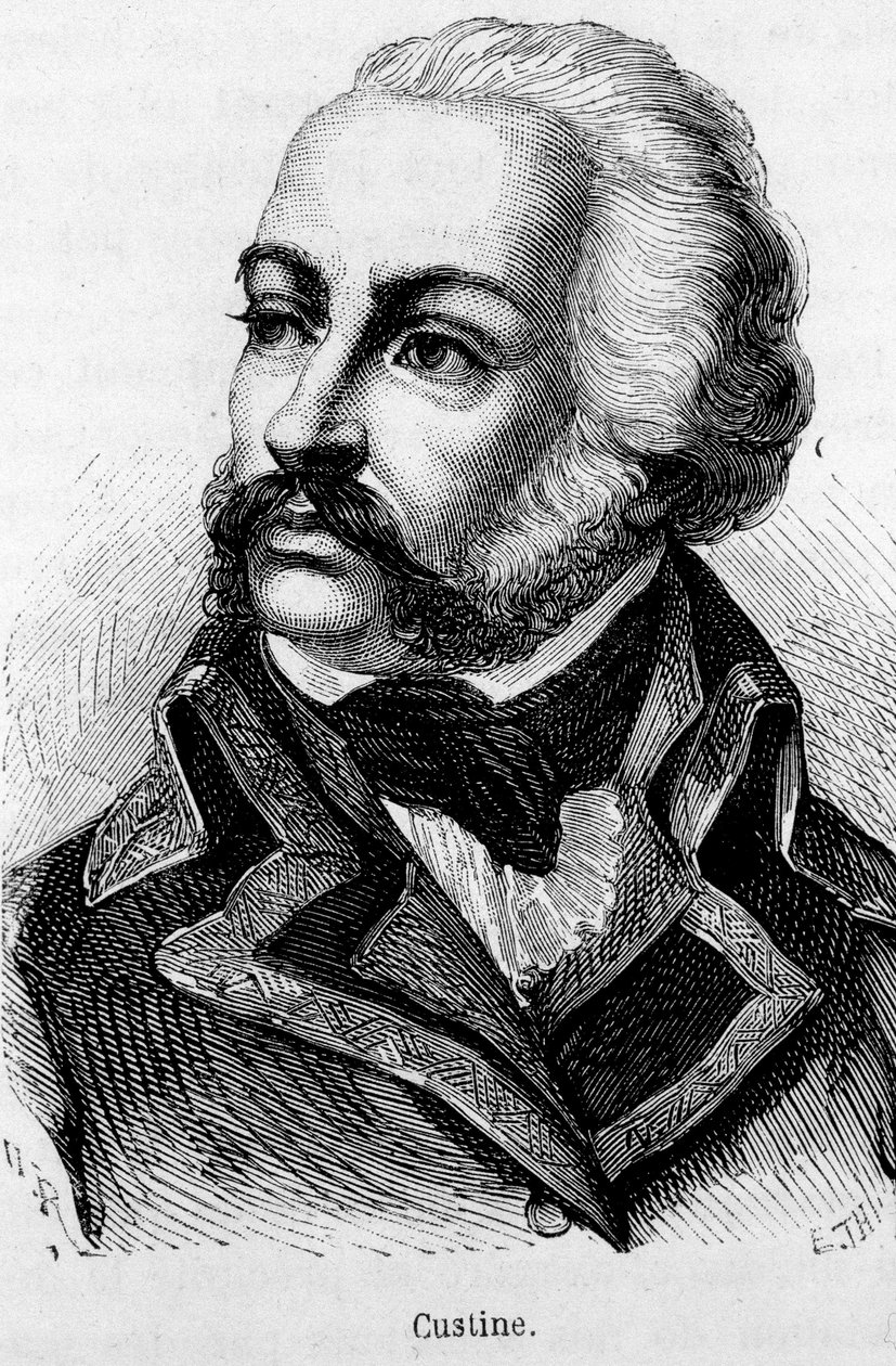 Portræt af Adam Philippe, Comte de Custine (1740 - 1793), general francias - i "" L