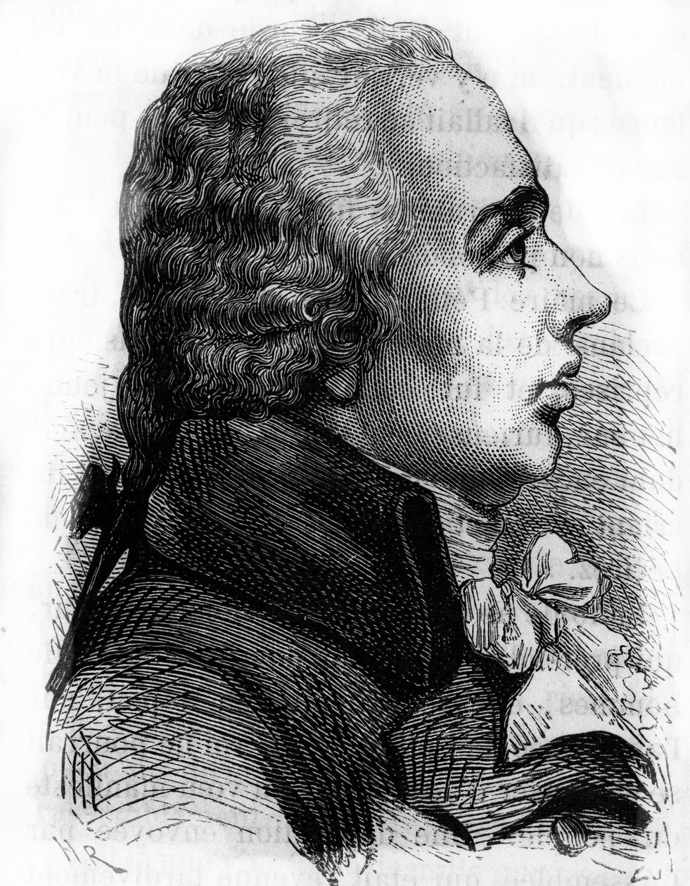 Portræt af Adrien Marie Legendre, fransk matematiker (1752 -1833). af French School