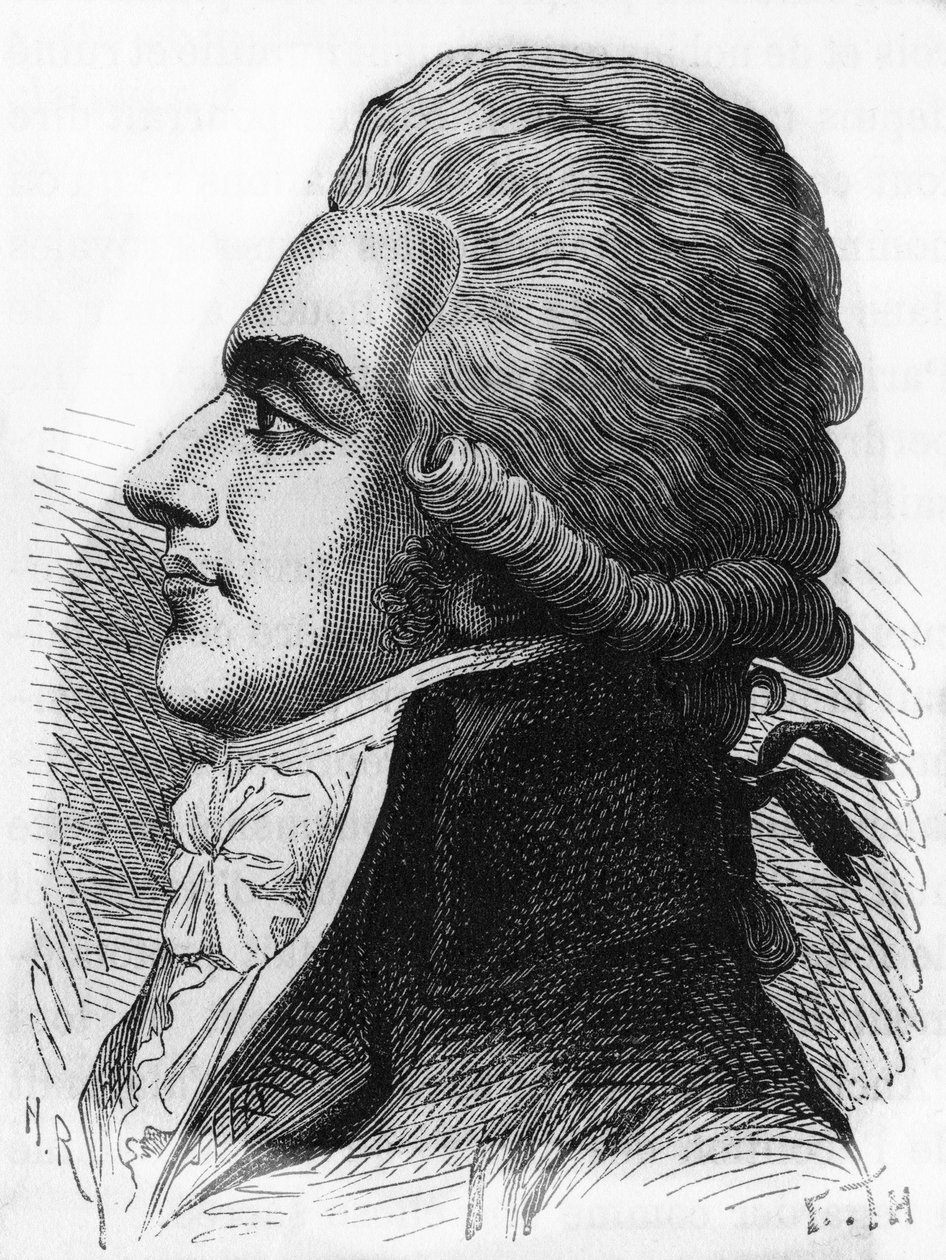 Portræt af Alexander greve af Lameth (1760-1829), fransk general og politiker under den franske revolution. af French School