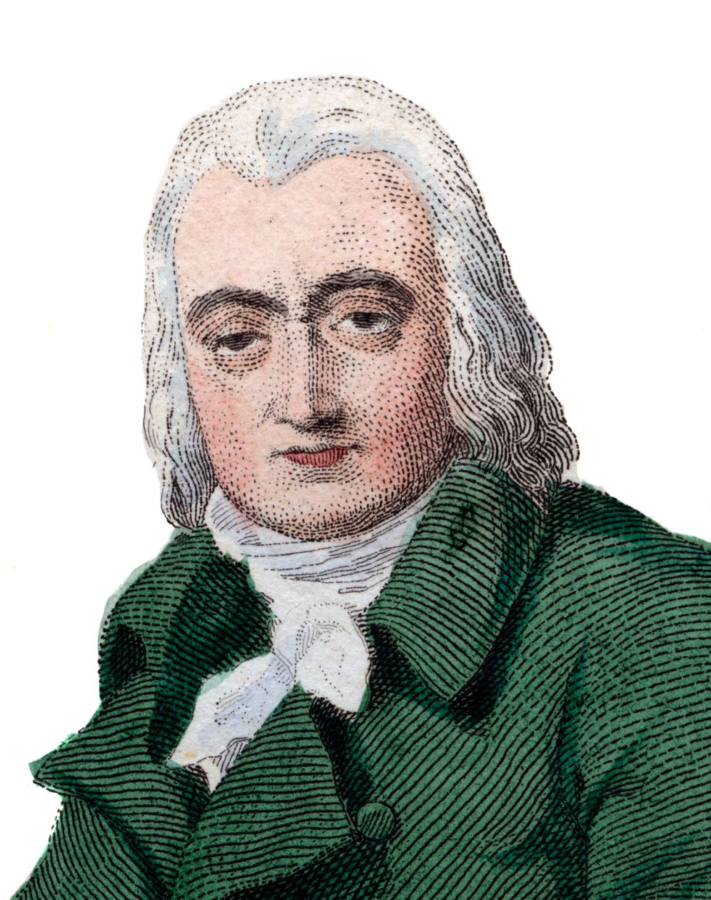 Portræt af Andre Ernest Modeste Gretry (1741-1813), fransk komponist. af French School