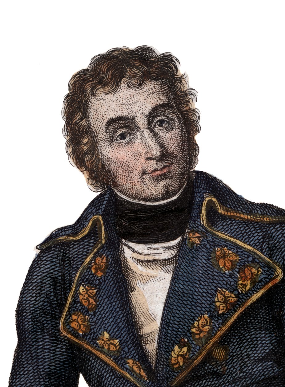 Portræt af Andre Massena (1758-1817), 1. hertug de Rivoli, 1. prins dEssling, fransk militærchef. af French School