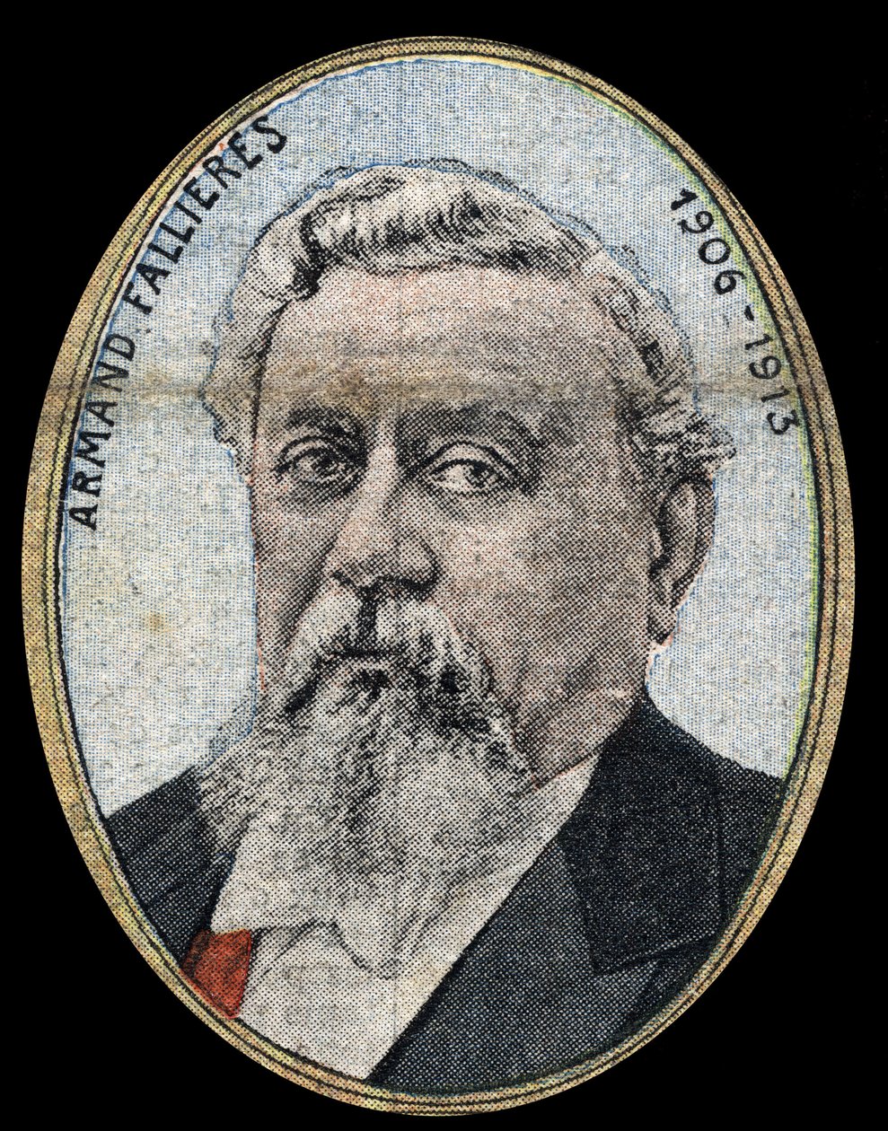 Portræt af Armand Fallieres (1841-1931), republikkens præsident. af French School
