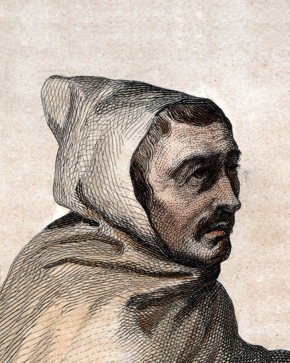 Portræt af Armand Jean le Bouthillier de Rance (1626-1700), fransk abbed og grundlægger af trappistcistercienserne. af French School