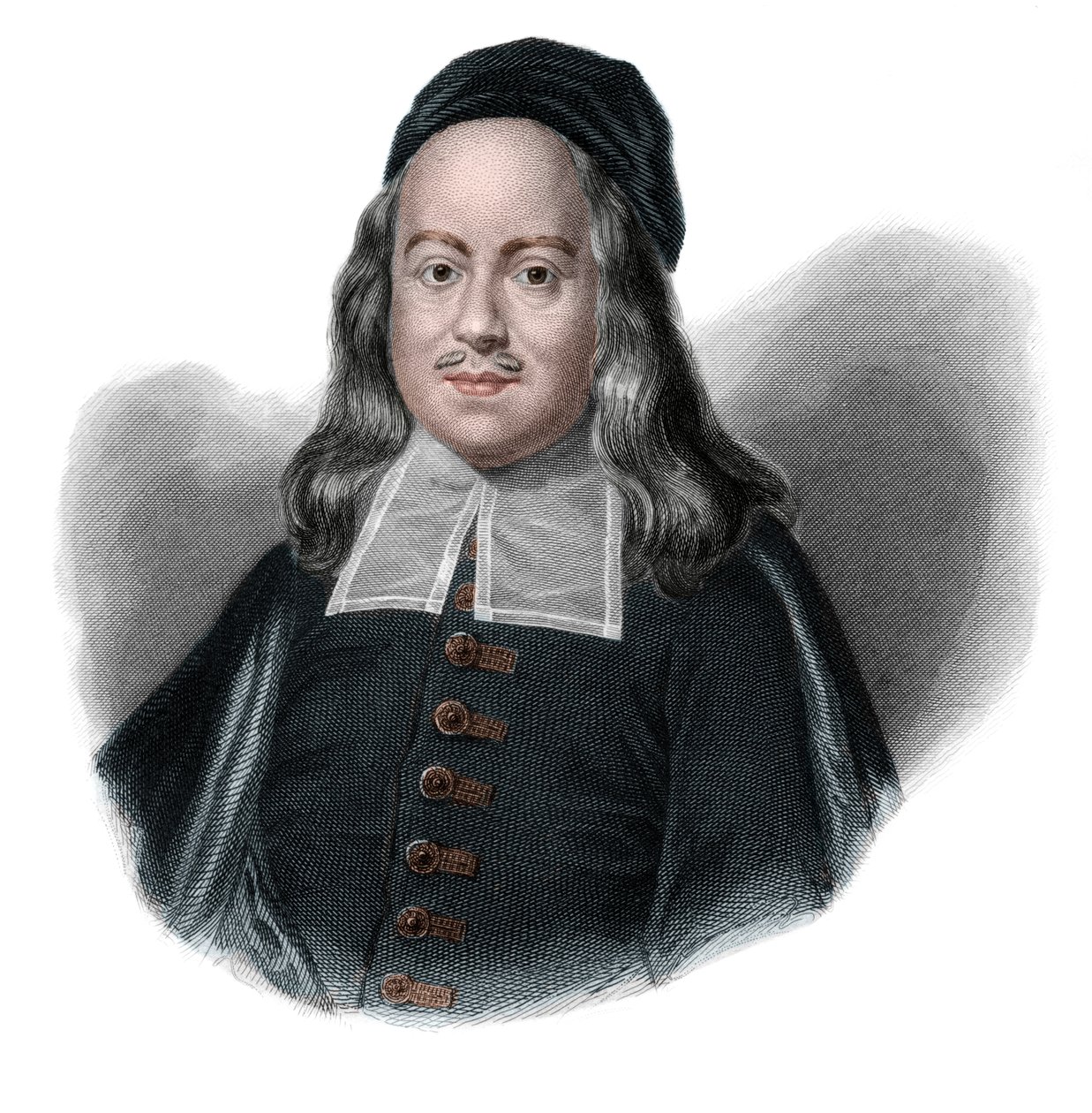 Portræt af August Hermann Francke (1663-1727) tysk luthersk kirkemand. af French School