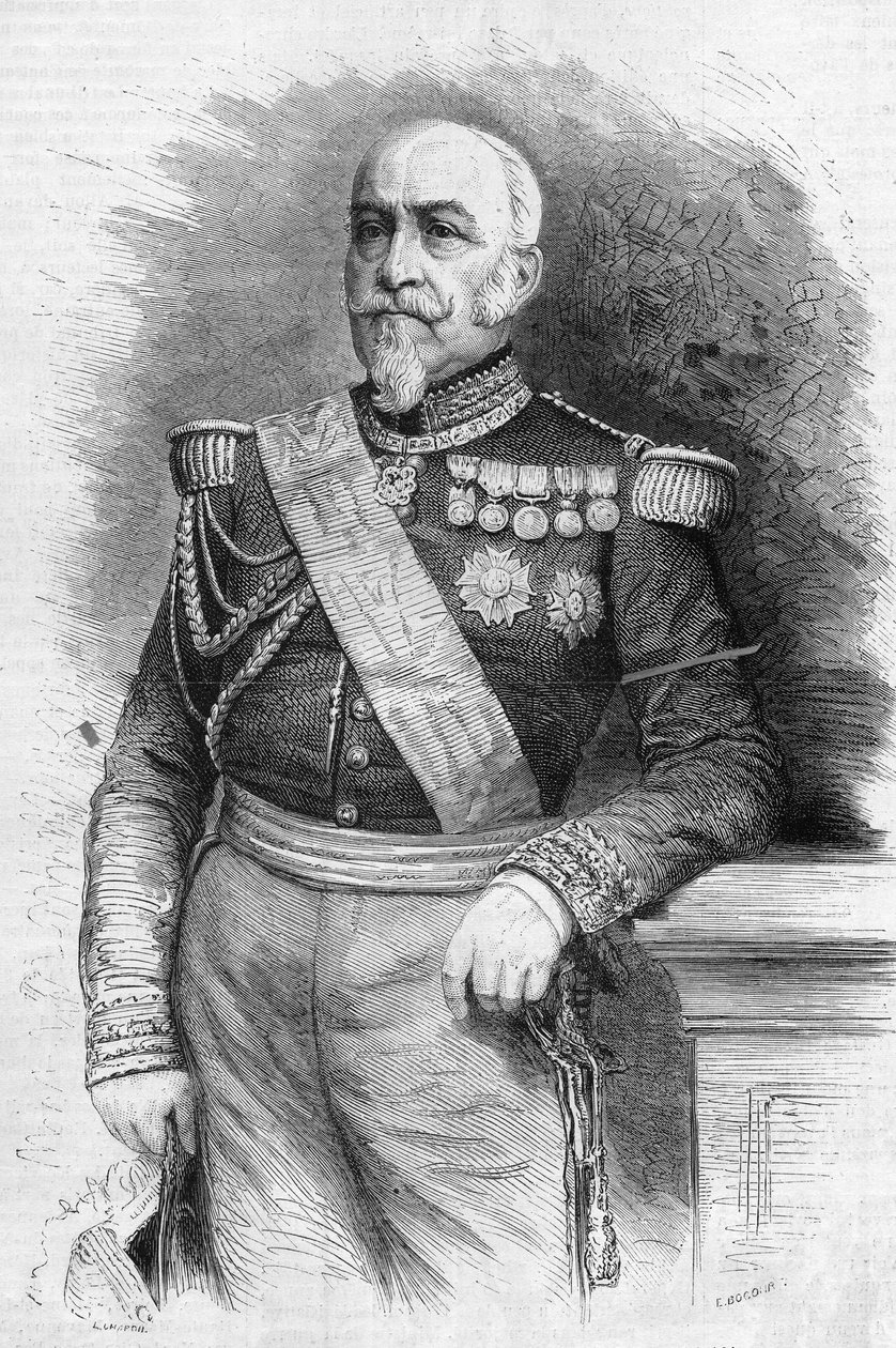 Portræt af Auguste Regnaud de Saint Jean d