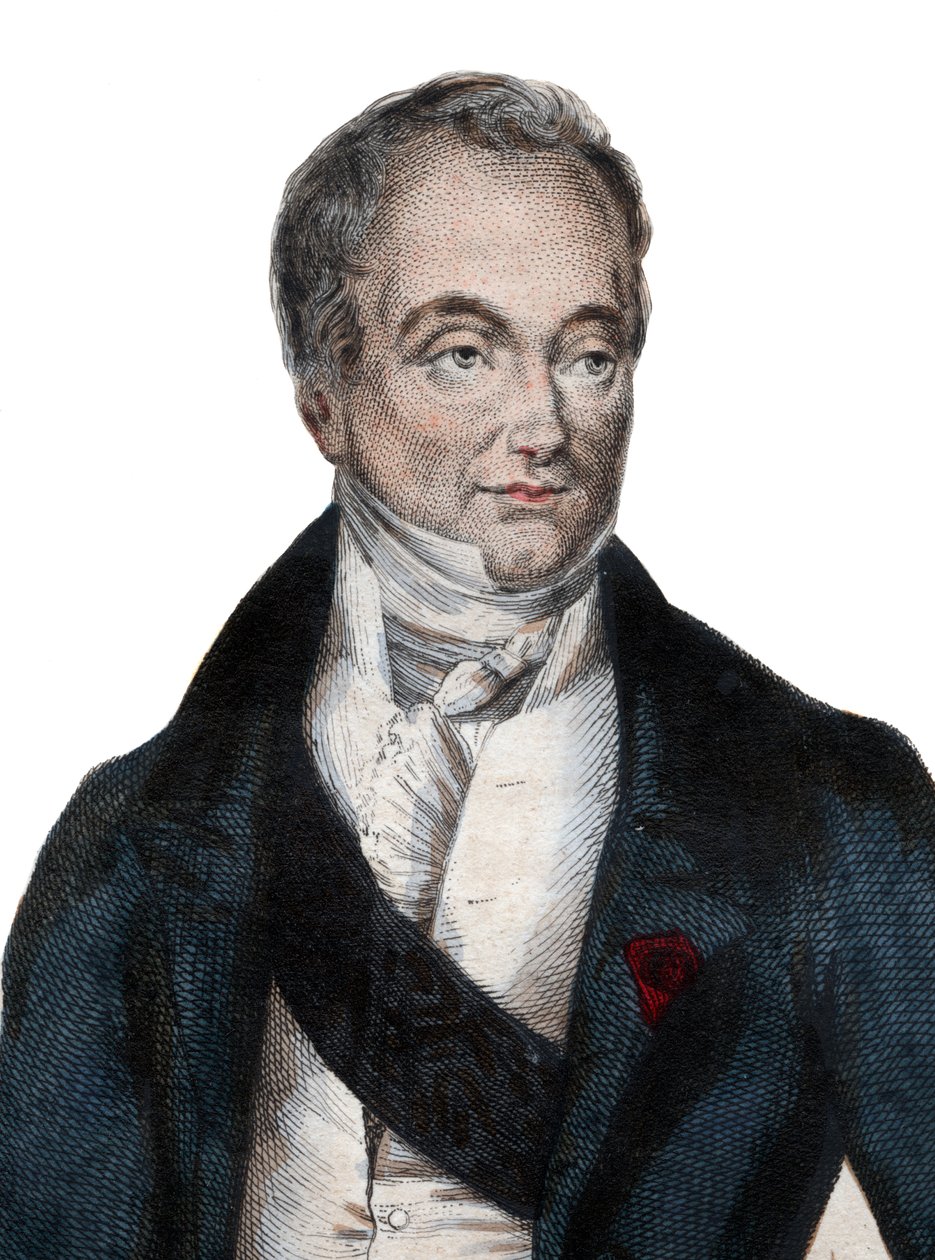 Portræt af baron Guillaume Dupuytren (1777-1835), fransk anatom og militærkirurg. af French School